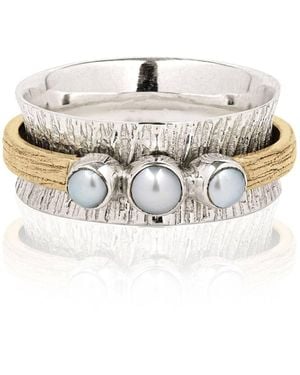 Charlotte's Web Jewellery Nature Purity Spinning Ring - White
