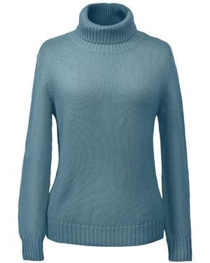 Smart and Joy Turtle Neck Jumper - Blue