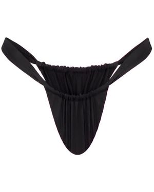 Veroni Swim Onyx Brazilian Bottom - Black
