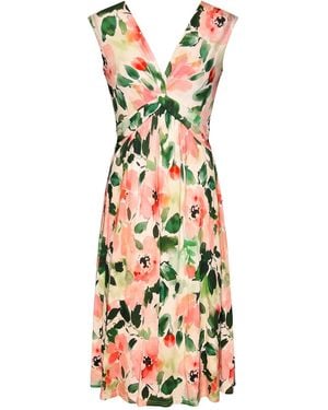 Alie Street London Renee Knot Dress Peony - Green