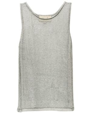 Paloma Lira Shine Top - Metallic