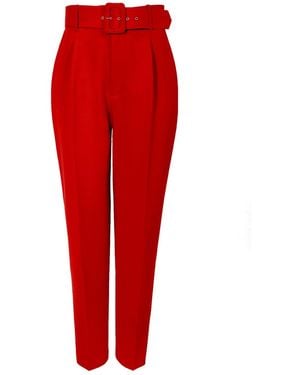 AGGI by HALEWSKI Tracey True Trousers - Red