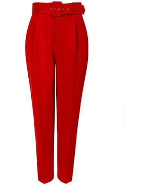 AGGI by HALEWSKI Tracey True Trousers - Red