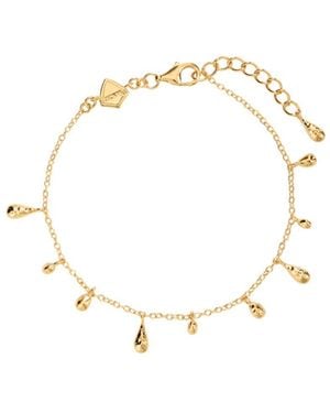 Vanhi Rhea Molten Cascade Bracelet - Metallic
