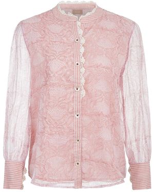 Liminal Bloom Blouse - Pink