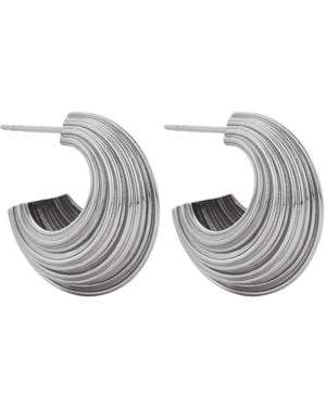 Zoe & Morgan Rae Hoop Earrings - Metallic