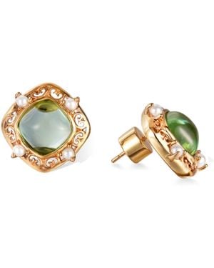 Retro Chic Princess Anna Earrings - Metallic