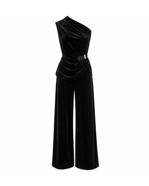 Me & Thee Rise & Shine Velvet Co-Ord - Blue