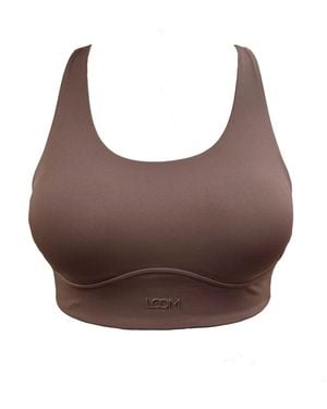 Loom Archives Day Flow Contour Sports Bra - Brown