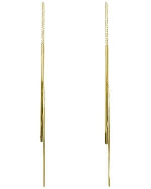 Monosuit Jewellery Earrings Long - White