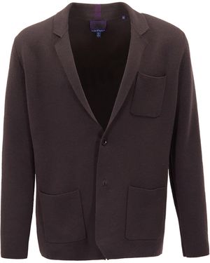lords of harlech Jacob Brownie Jumper - Blue