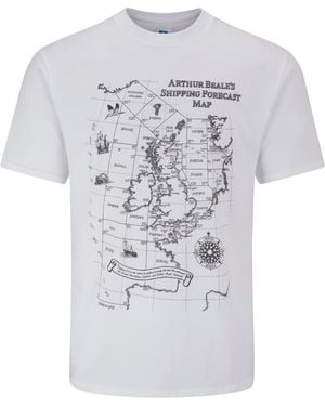 Arthur Beale Shipping Forecast T-Shirt - White