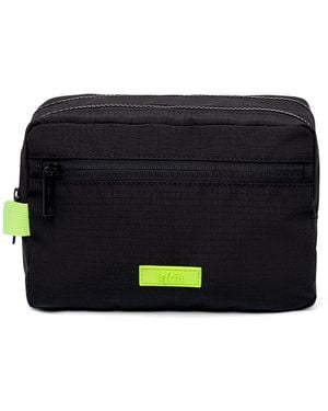 Lefrik Kei Double Washbag Lime Vandra - Black