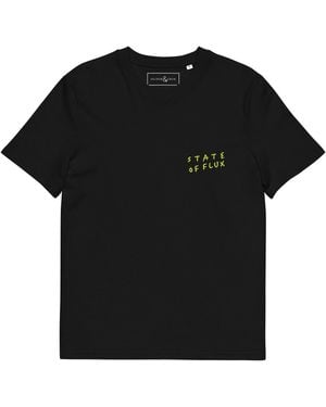 Anchor and Crew Seventeen State Of Flux Editions Organic Cotton T-Shirt - Black