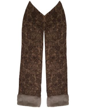 28Natelier The Cozy But Cold Pants - Brown