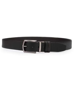 Ilvi Galloway- Floater Leather Belt - Black