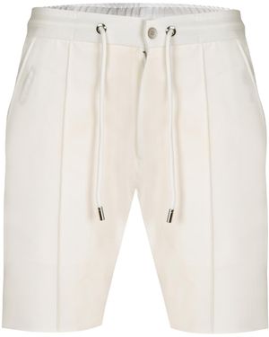 DAVID WEJ Ashford Relaxed Drawstring Short - White