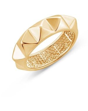 SALLY SKOUFIS Honeycomb Ring Grande - Metallic