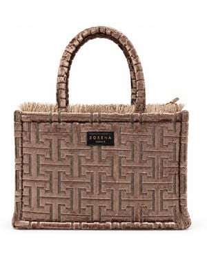 Sorena Neutrals Calisti Medium Tote Bag - Brown