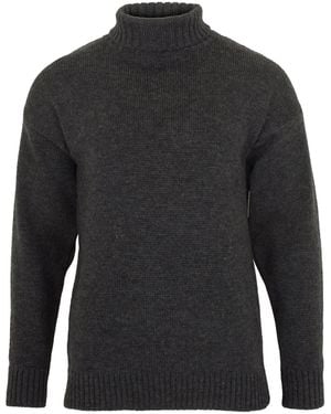 Paul James Knitwear The Modern Submariner - Grey