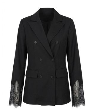 Ashita Fernandes Saanjh Top/ Blazer - Black