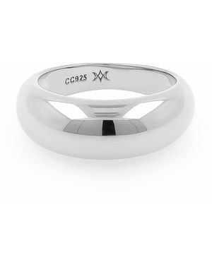 Cote Cache Dome Ring - White