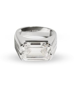 DRAE COLLECTION Eve Signet Ring - White
