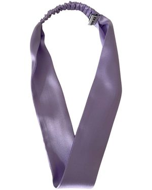 Sylk Silk Headband - Purple