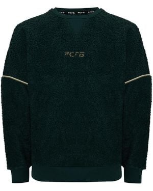 Pcfg Fluffy Track Sweat - Green