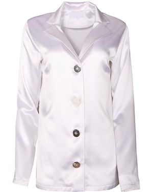 Vestiaire d'un Oiseau Libre Pj Silk Shirt - Purple