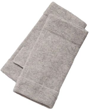 Cove Cashmere Chunky Wrist Warmers - Grey