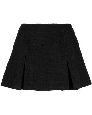 We Are Kindred Winona Tweed Mini Skirt - Black