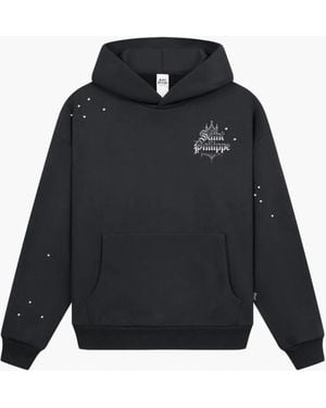 Freak Vault Neutrals Saint Philippe Cathedral Noir Hoodie - Blue