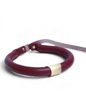 Svetlana Vukov Curve Necklace1 - Purple