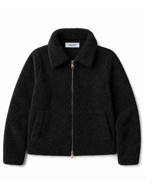 ROAV Lightweight Fleece Jacket With Zip - Black