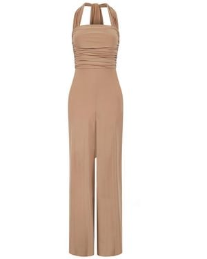 Celestine & Mae Neutrals Kahili Jumpsuit - Natural