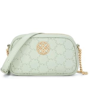 Orange Cube Quilted Impressions Camera Bag - Green