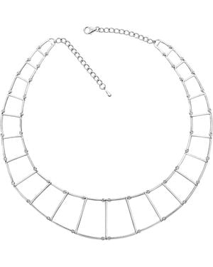 Lucy Quartermaine Egyptian Tomb Collar/Necklace - Metallic