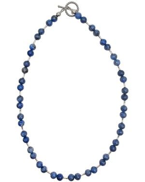 Farra Apatite With Sterling Necklace - Blue