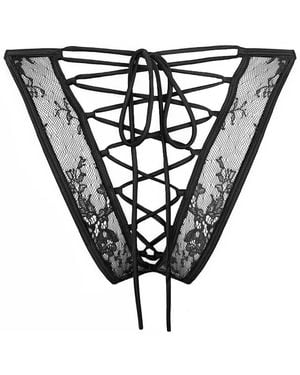 MONIQUE MORIN LINGERIE Moonstruck Bikini - Black