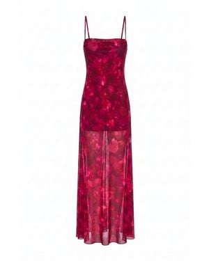 Sunkissed Beach To Bar Dress - Red