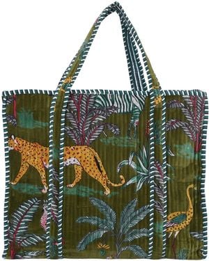 Conscious Yoga Collective The Jungle Tote - Green