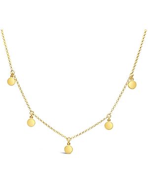 Lutiro Mini Disc Necklace - Metallic