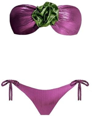 Nur Karaata Lou Lou's Bikini Set - Purple