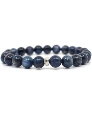 Shar Oke Kyanite & Sterling Bracelet - Blue