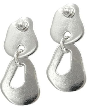 Bio-Trimmings Tesla Multi-Wear Earrings - Metallic