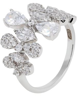 LÁTELITA London Duchess Moissanite Cocktail Ring - Metallic