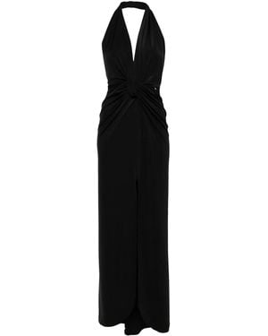 Nissa Backless Maxi Dress - Black