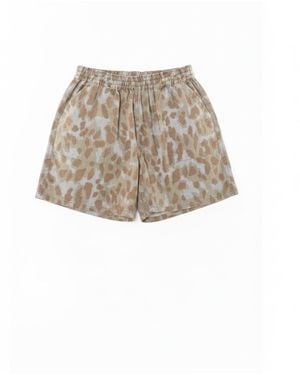 Ariko Leopard Camo Day Short - Natural