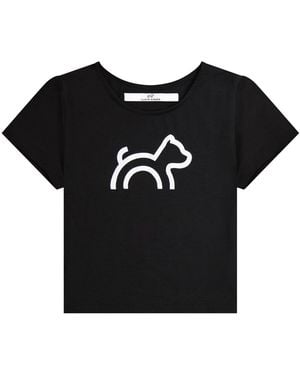 Cloud Haven Rib Logo Tee - Blue